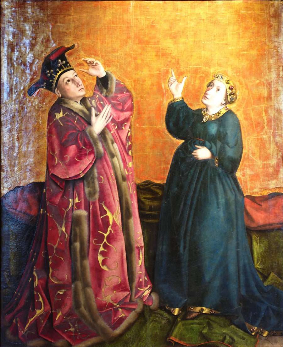 Keisari Auguste ja Tiburin sibylli - Konrad Witz