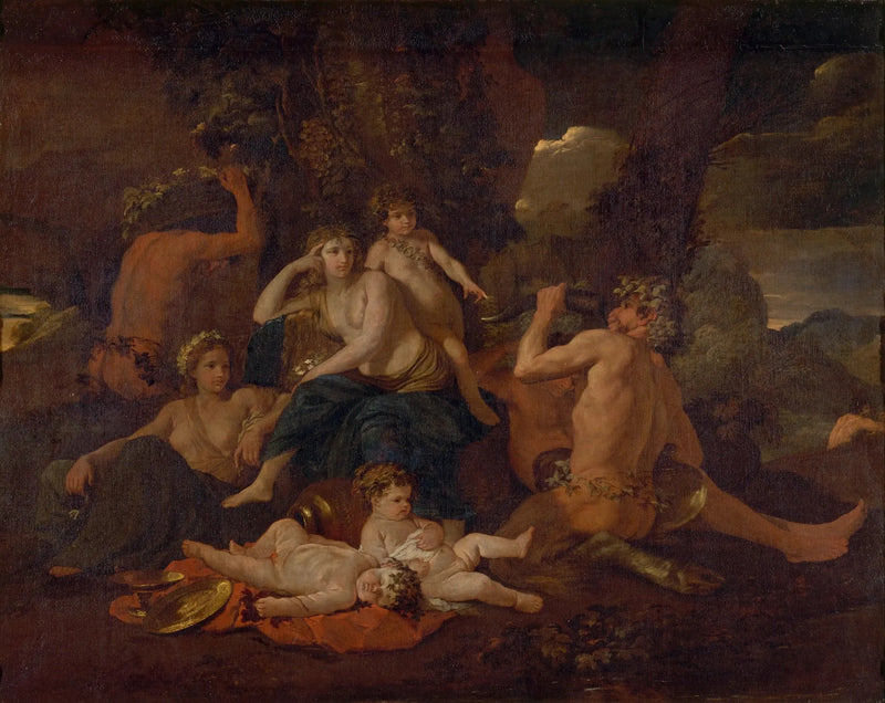 Bacchuksen lapsuus - Nicolas Poussin