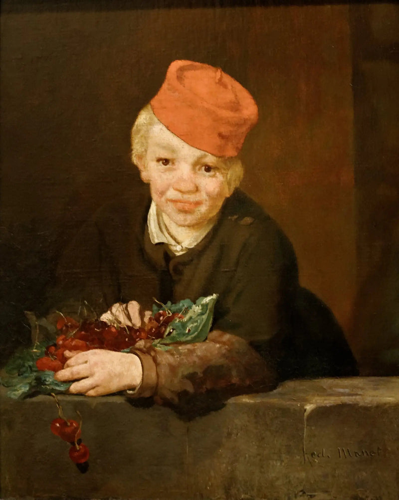 Kirsikkapoika - Édouard Manet
