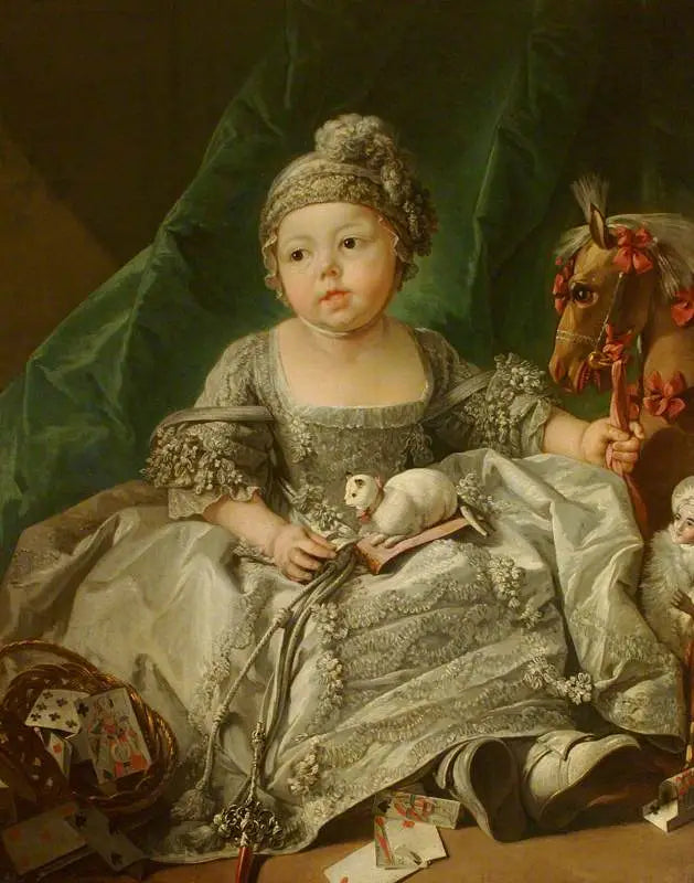 Montpensierin herttuan lapsi François Boucherin teoksesta (joka myöhemmin tunnettiin nimellä Philippe Égalité) - François Boucher