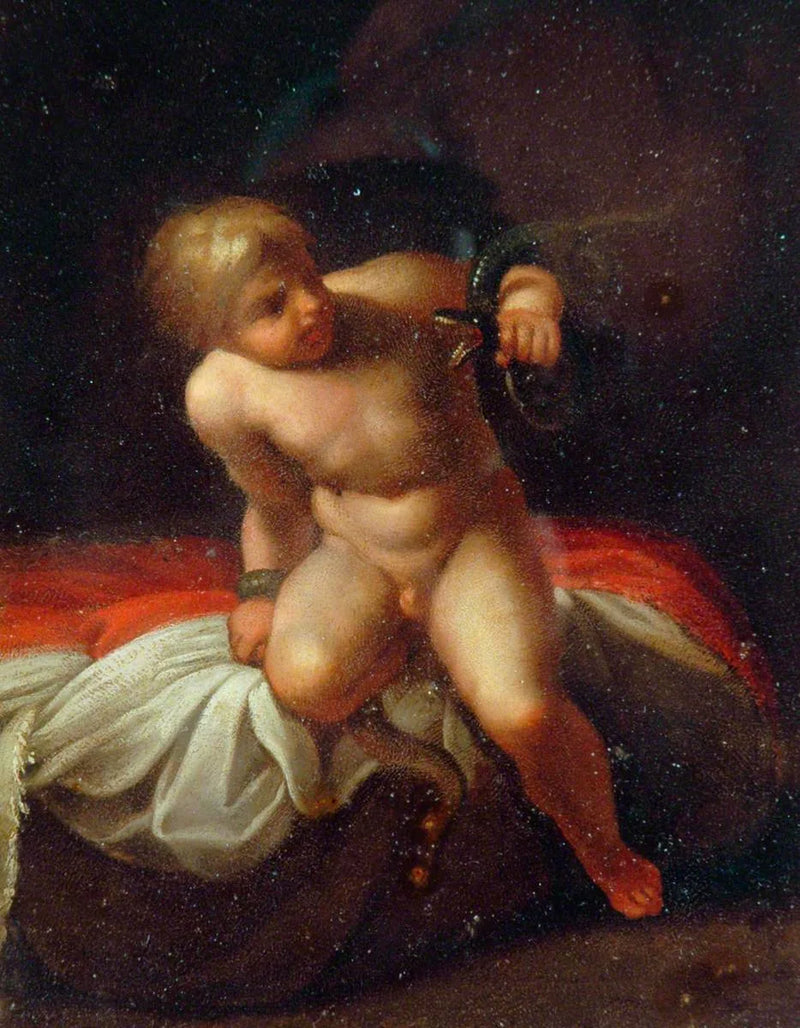 Hercule-lapsi - Annibale Carracci
