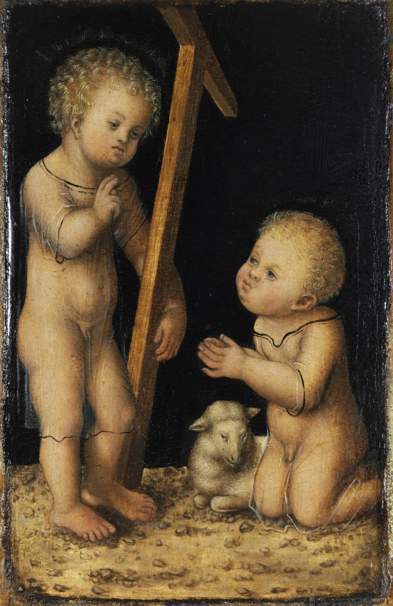 Lapsi Jeesus ja pyhä Johannes - Lucas Cranach vanhempi
