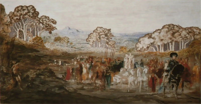 Lapsi, joka palaa kotiin - Gustave Moreau
