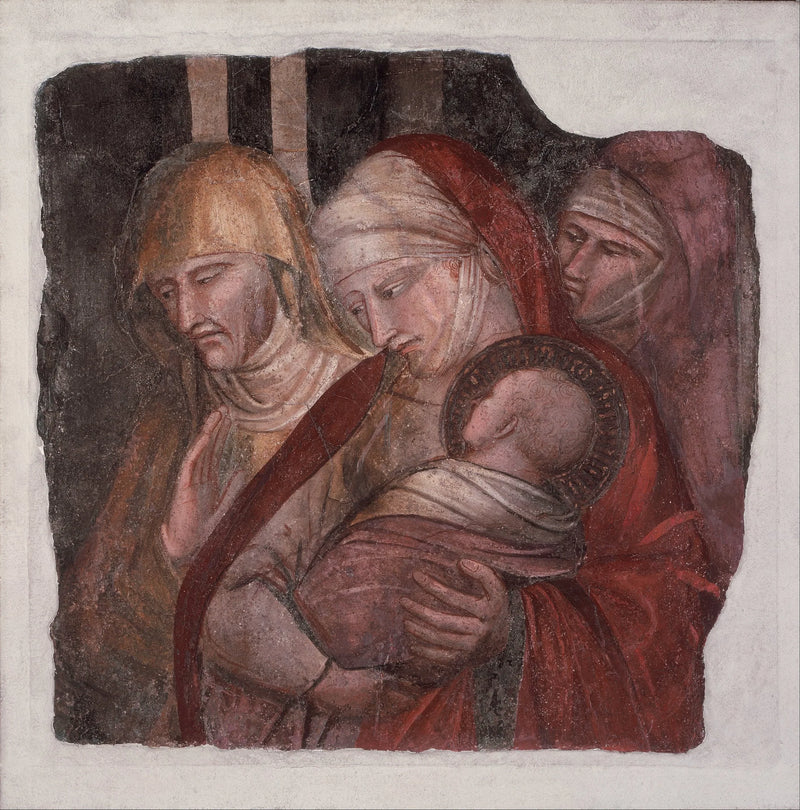 Pyhä Jeesus-lapsi esitetty Zachariasille - Spinello Aretino