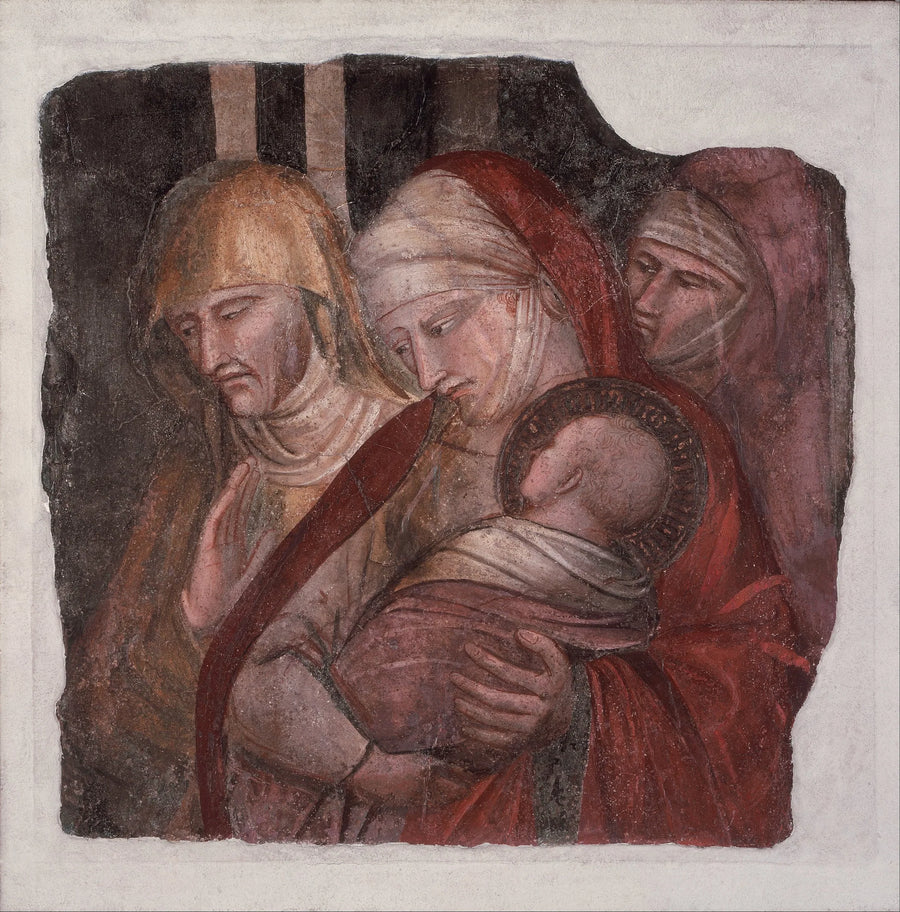 Pyhä Jeesus-lapsi esitetty Zachariasille - Spinello Aretino