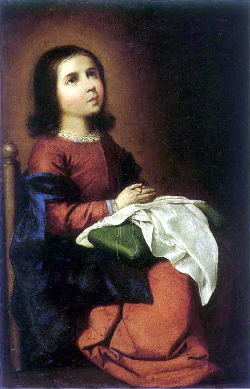 Rukousvauva - Francisco de Zurbarán