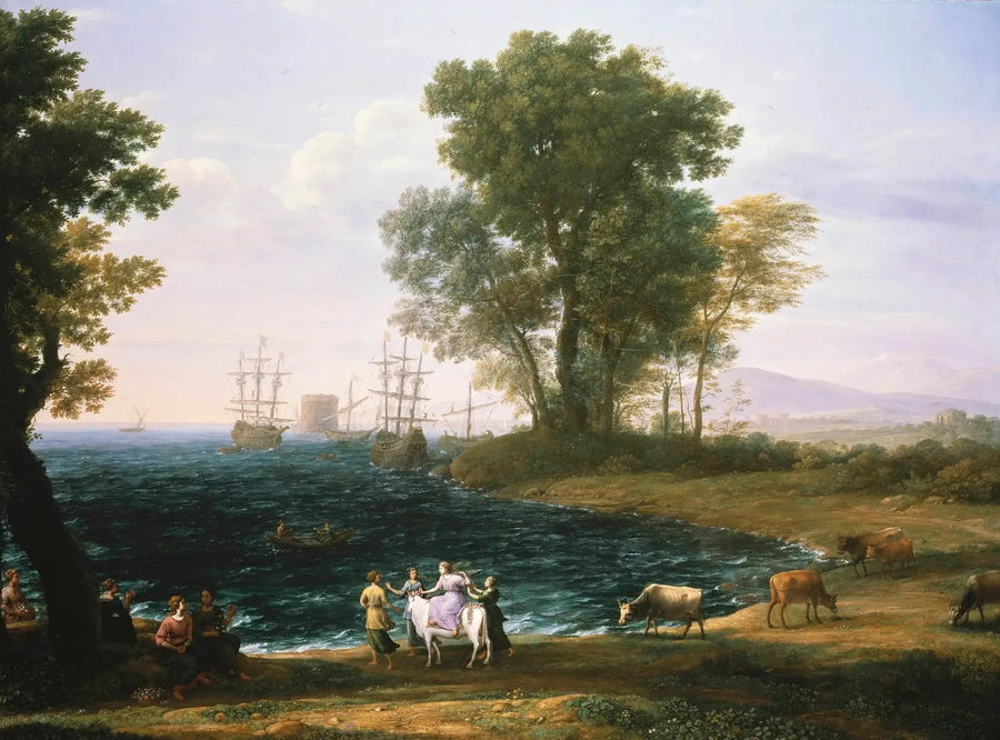 Euroopan poisto - Claude Lorrain
