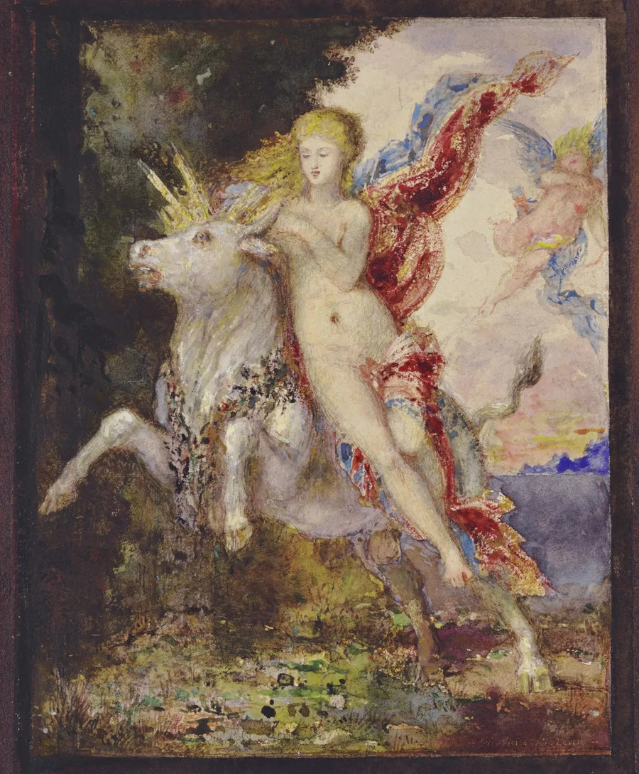 Euroopan poisto - Gustave Moreau