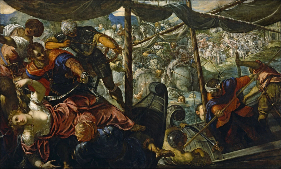 Heleneen Vangitseminen - Jacopo Tintoretto