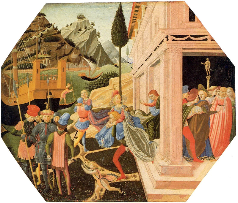 Heleneen Vangitseminen - Zanobi Strozzi