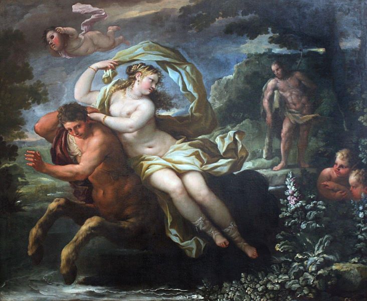 Déjaniren Vangitseminen - Luca Giordano