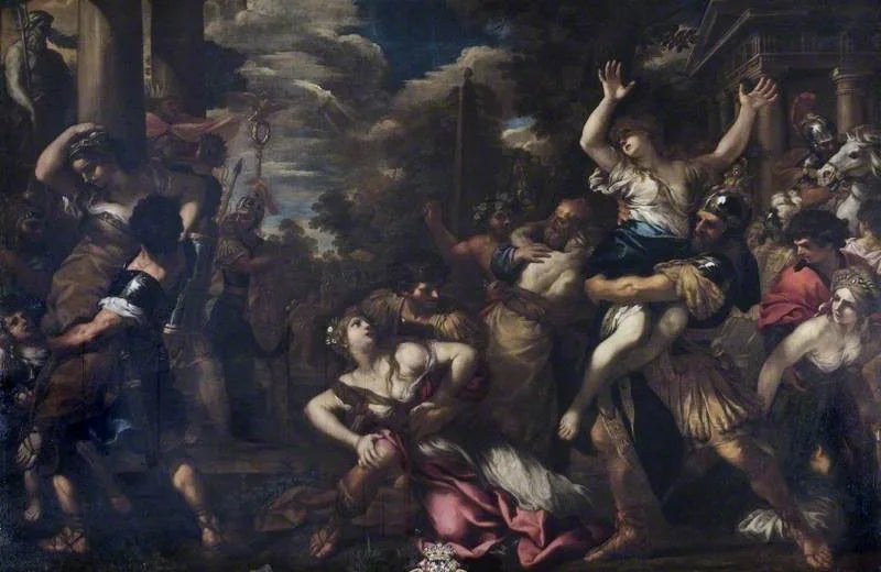 Sabinien kidnappaminen - Pietro da Cortona