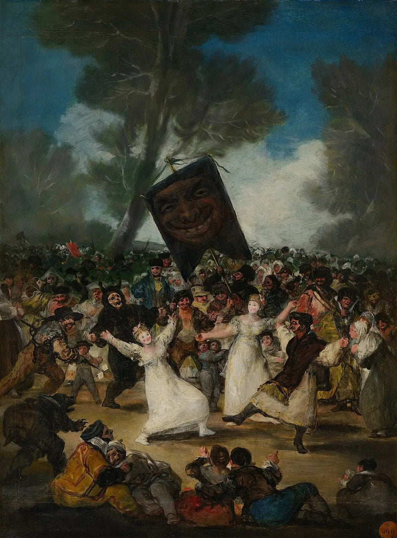 Sardiinin hautajaiset - Francisco de Goya
