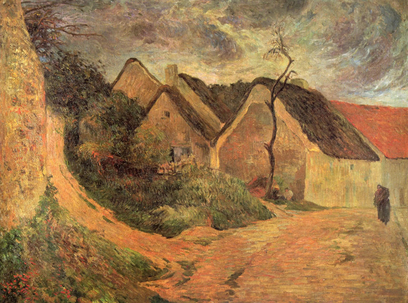 Osnyn sisäänkäynti myrskyisessä säässä - Paul Gauguin