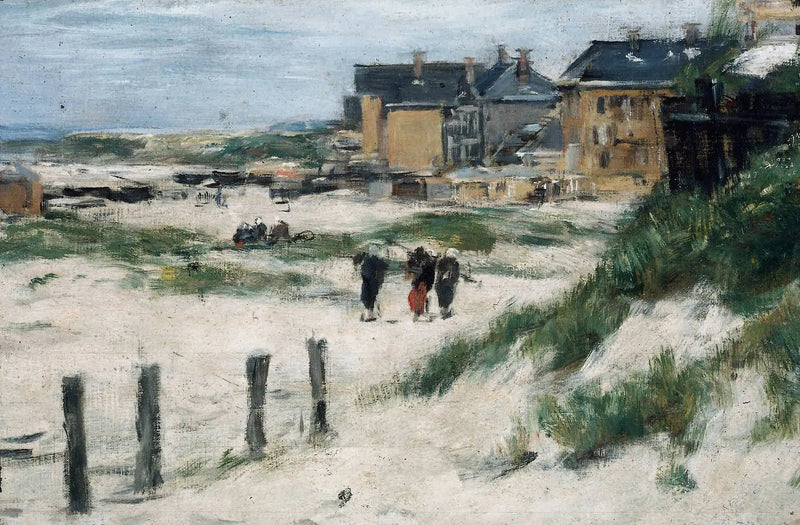 Berckin sisäänkäynti - Eugène Boudin