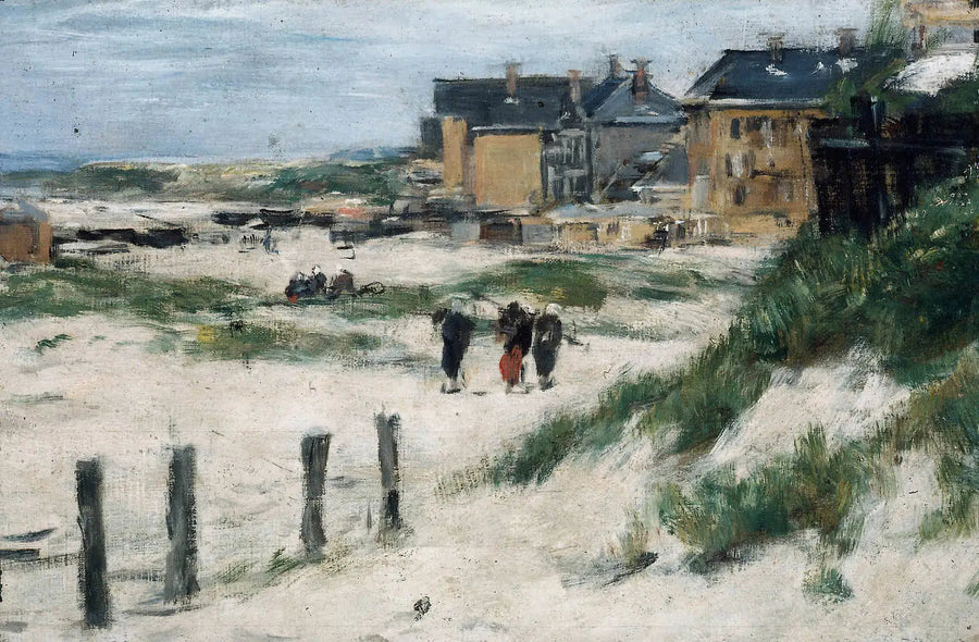 Berckin sisäänkäynti - Eugène Boudin