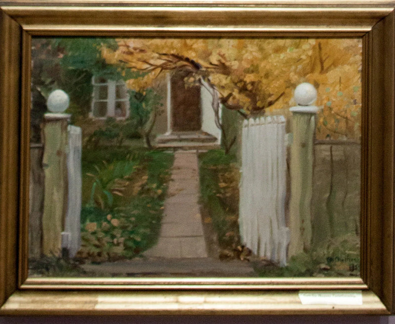 Puutarhamme sisäänkäynti - Anna Ancher