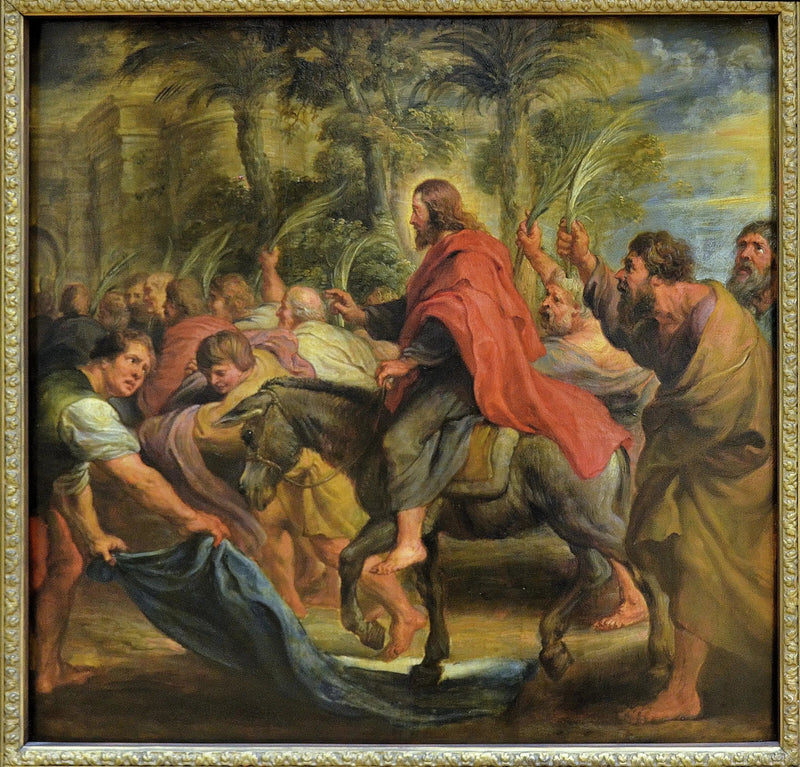 Kristuksen sisäänkäynti Jerusalemiin - Peter Paul Rubens