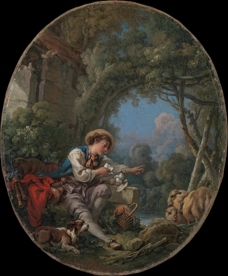 Lähettäjän lähettäminen - François Boucher