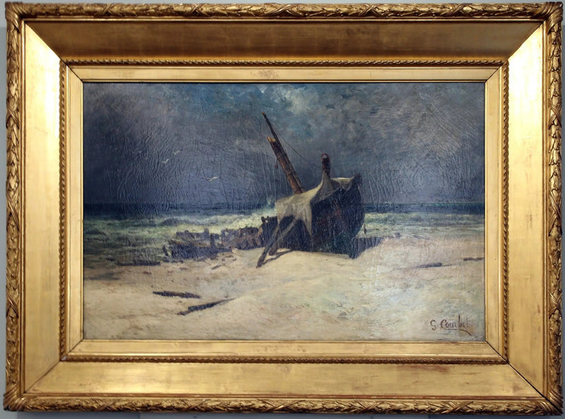 Laivaonnettomuus - Gustave Courbet