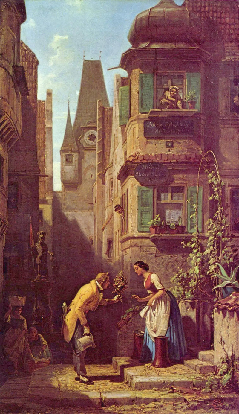 Ikuinen puoliso - Carl Spitzweg