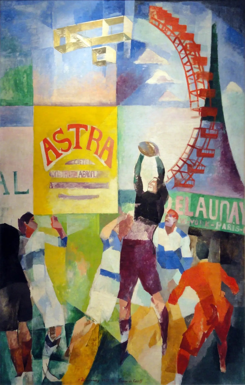 Cardiffin joukkue - Robert Delaunay