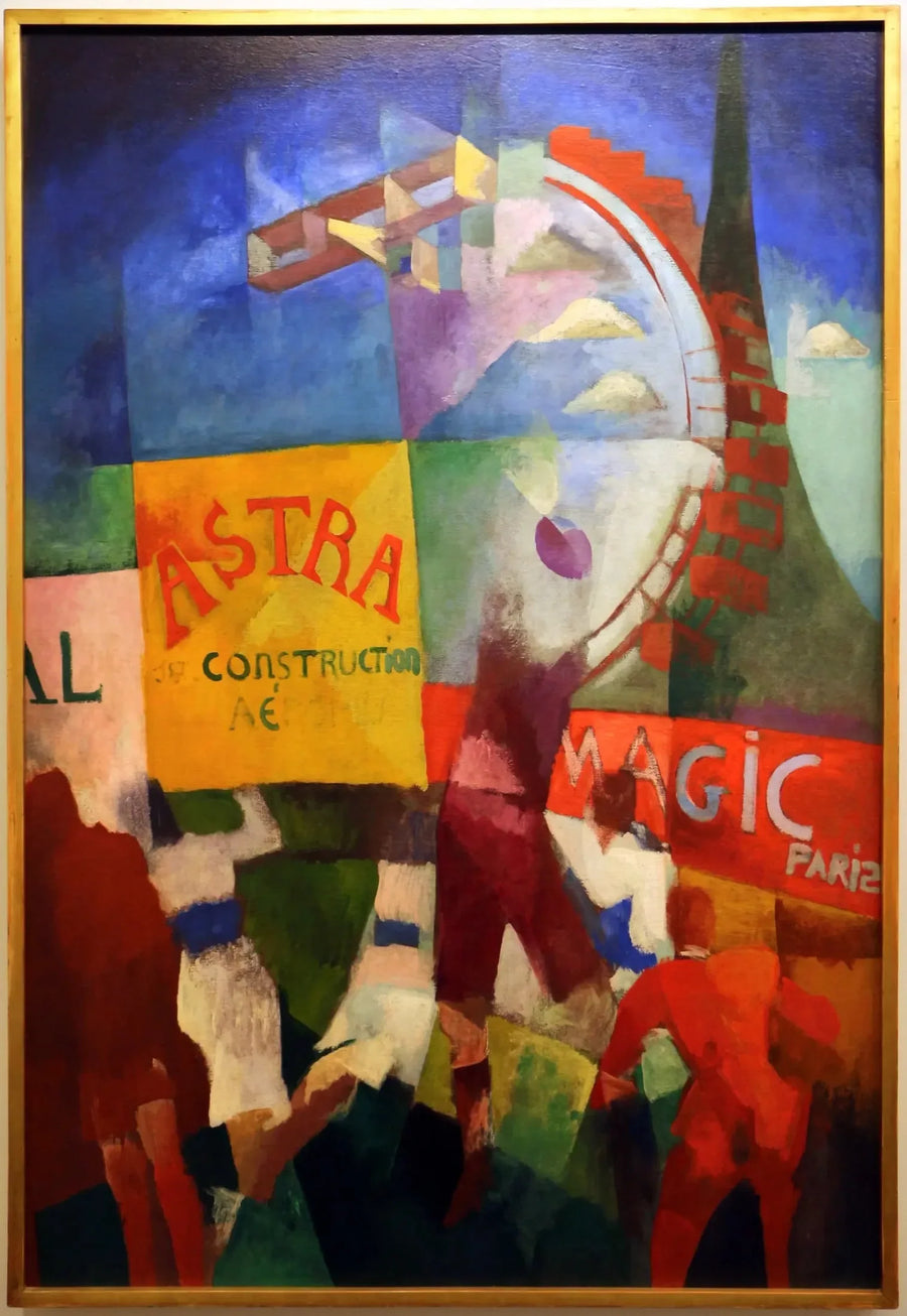 Cardiffin joukkue - Robert Delaunay