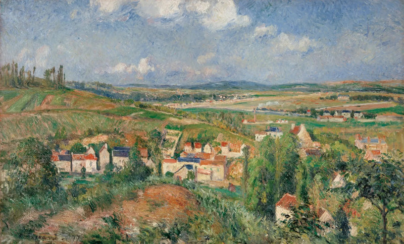 Kesäerakko, Pontoise - Camille Pissarro