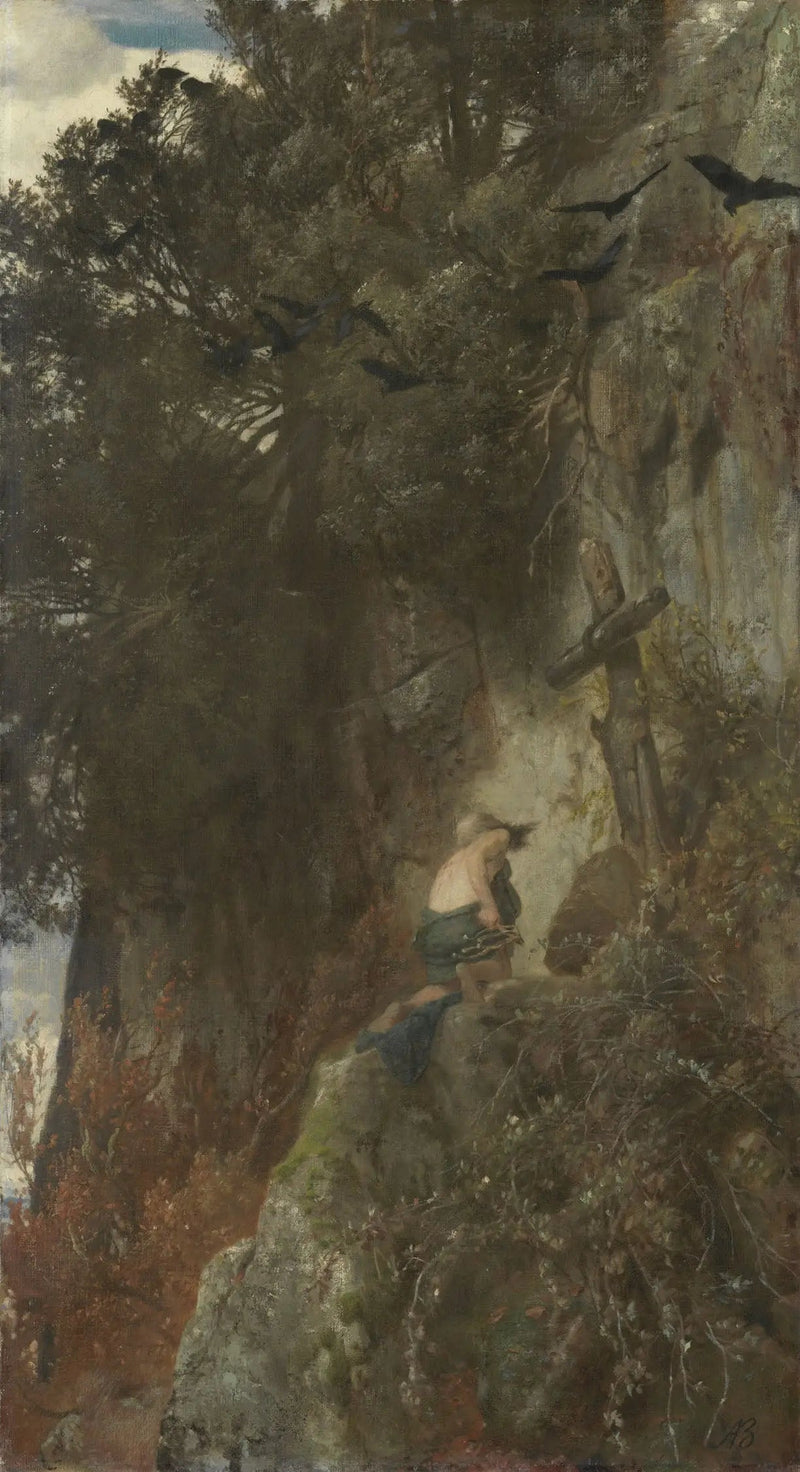 Ermite - Arnold Böcklin
