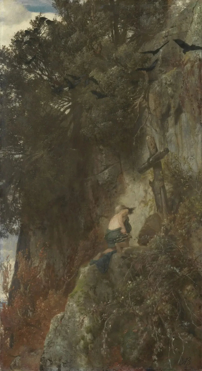 Ermite - Arnold Böcklin