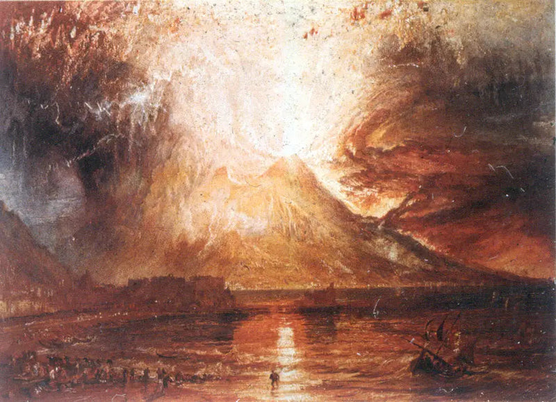 Vesuviuksen purkaus - J. M. W. Turner