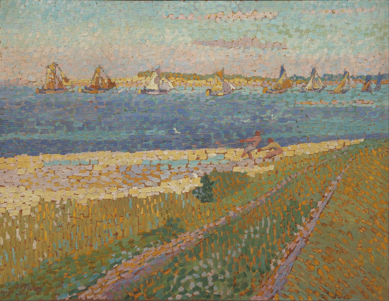 Scheldt lähellä Veere - Jan Toorop