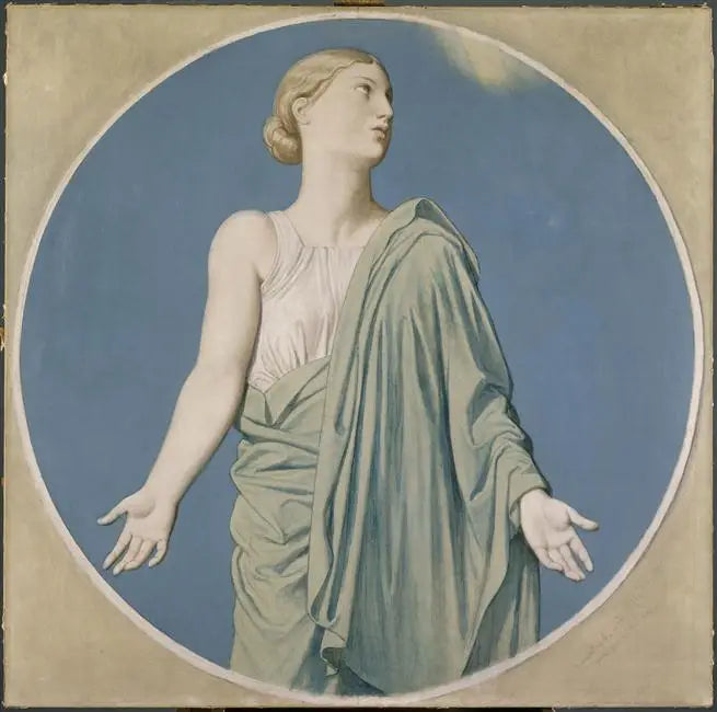 L'Espérance - Jean-Auguste-Dominique Ingres image 1 reproduction réalisée par Alpha Reproduction