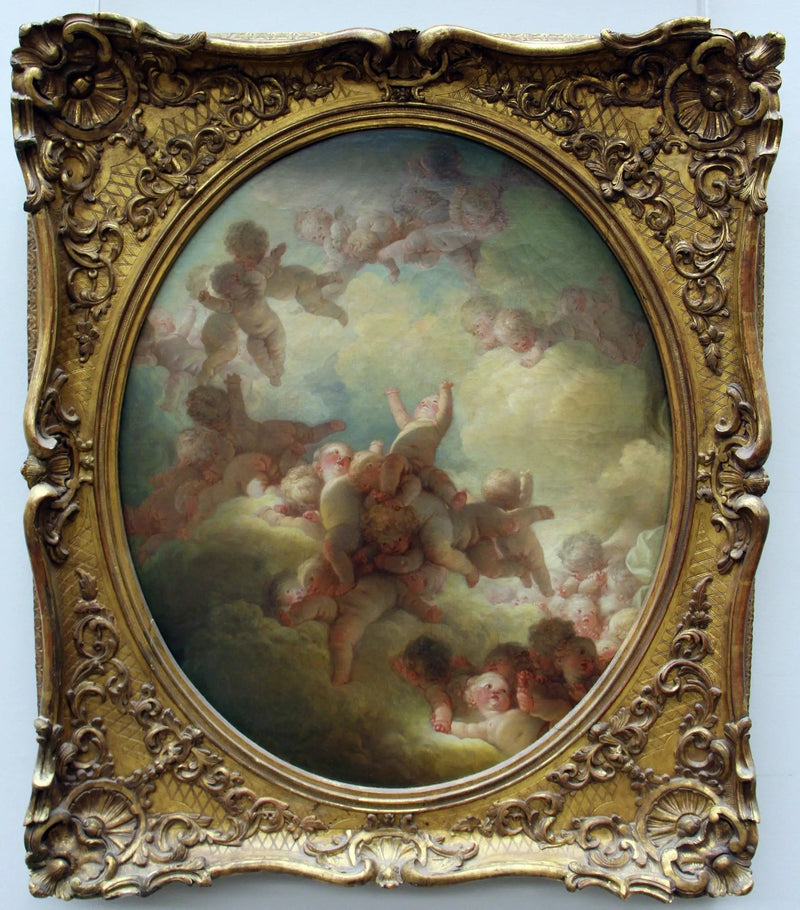 Rakkauden parvi - Jean-Honoré Fragonard