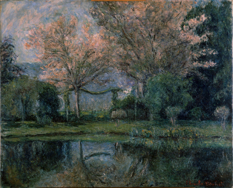 Givernyn lampi - Blanche Hoschéde Monet