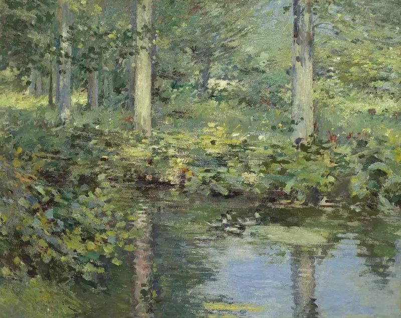 Ankanlammikossa - Theodore Robinson