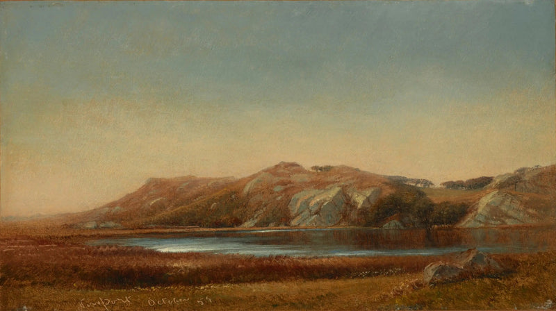 Almyn lampi, Newport, Rhode Island - John Frederick Kensett