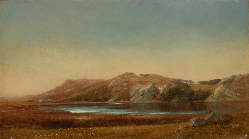 Almyn lampi, Newport, Rhode Island - John Frederick Kensett