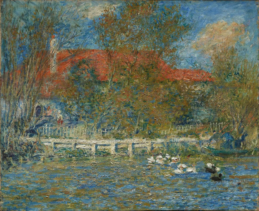 Ankkalampi - Pierre-Auguste Renoir