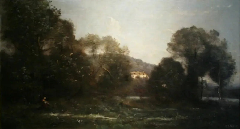 Ville d'Avrayn lampi - Jean-Baptiste Camille Corot