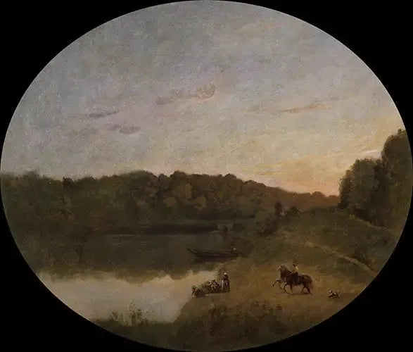 Ville-d'Avrayn lampi - Jean-Baptiste Camille Corot