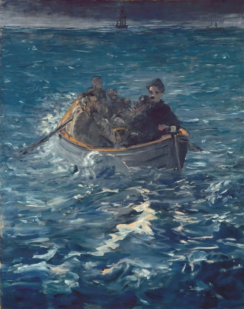 Rochefortin pakoreissu - Édouard Manet