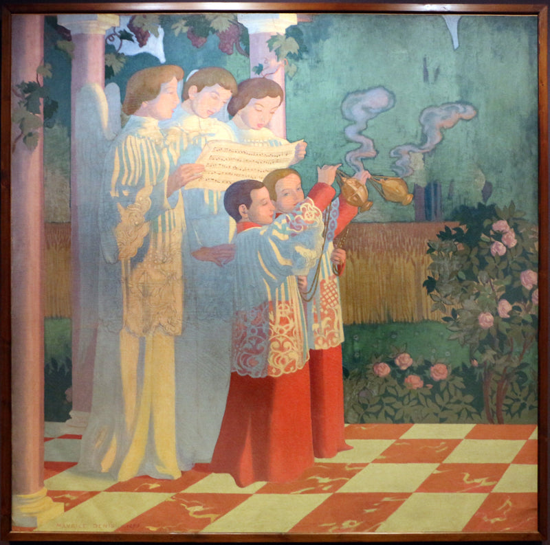 Pyhän Ristin ylistys ja messun uhrin ylistäminen - Maurice Denis