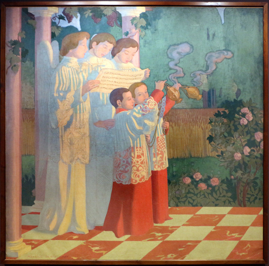 Pyhän Ristin ylistys ja messun uhrin ylistäminen - Maurice Denis