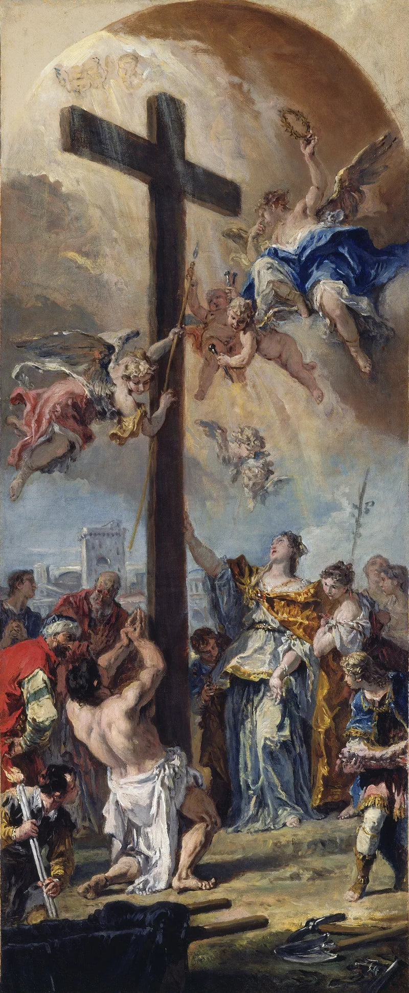 Todellisen Ristin ylistys - Sebastiano Ricci