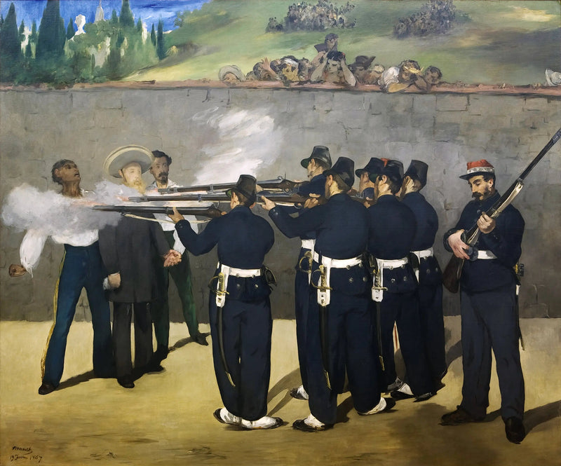 Keisari Maximilianin teloitus - Édouard Manet