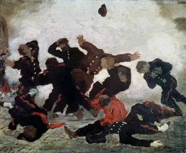 Räjähdys - Édouard Manet