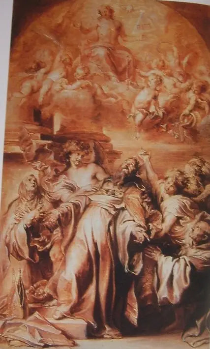 Pyhän Augustinuksen ekstaasi - Antoine van Dyck