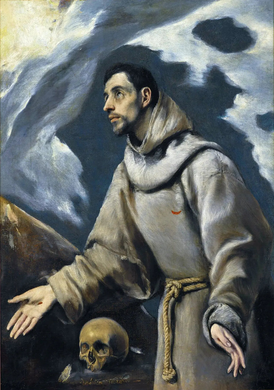 Pyhän Fransiskus Assisilaisen ekstaasi - El Greco