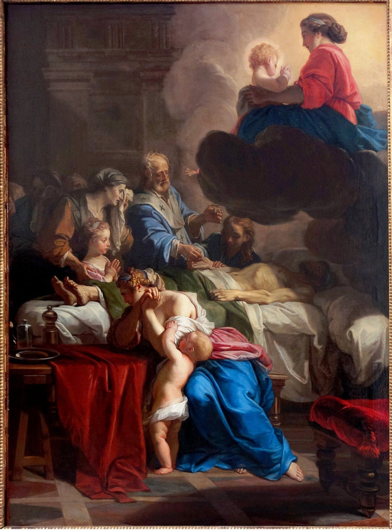 Äärimmäinen voitelu - Jean-Baptiste Jouvenet